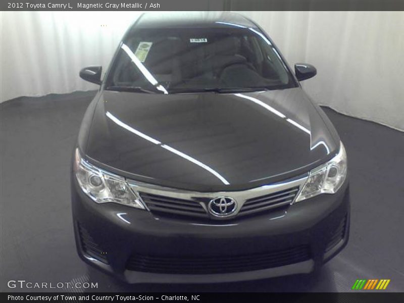 Magnetic Gray Metallic / Ash 2012 Toyota Camry L