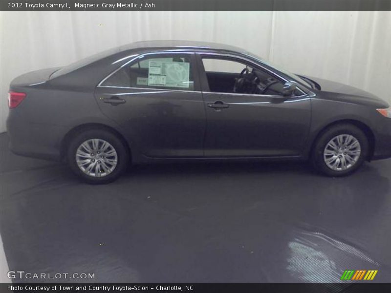 Magnetic Gray Metallic / Ash 2012 Toyota Camry L