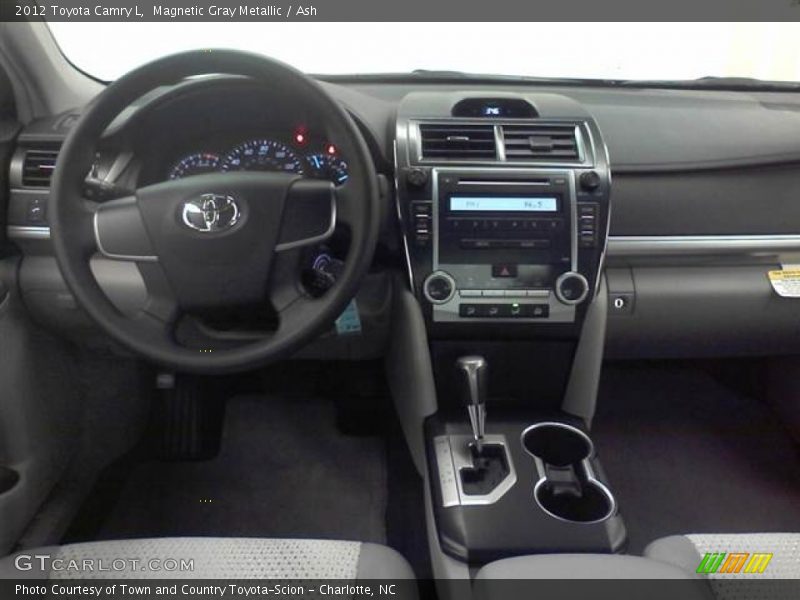 Magnetic Gray Metallic / Ash 2012 Toyota Camry L