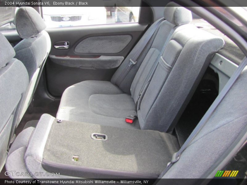Ebony Black / Black 2004 Hyundai Sonata V6
