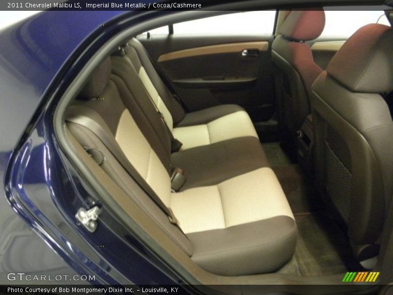 Imperial Blue Metallic / Cocoa/Cashmere 2011 Chevrolet Malibu LS