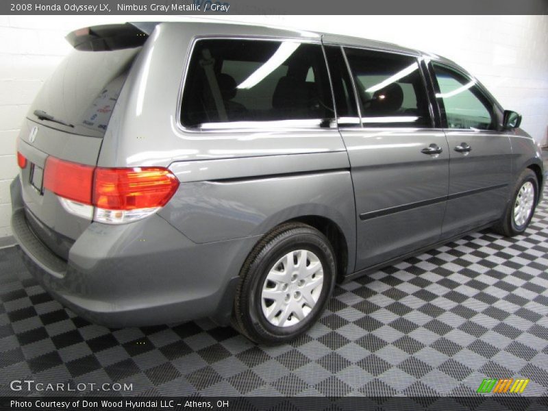 Nimbus Gray Metallic / Gray 2008 Honda Odyssey LX