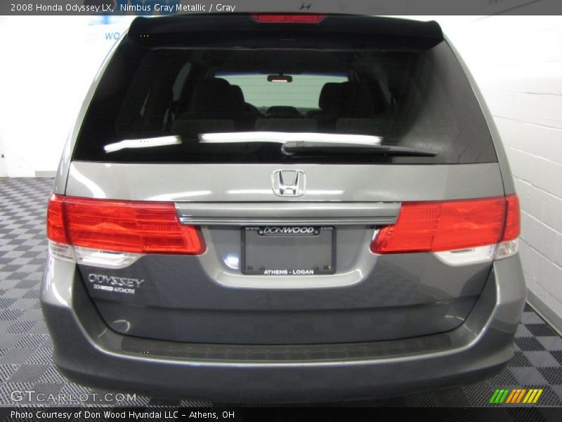 Nimbus Gray Metallic / Gray 2008 Honda Odyssey LX