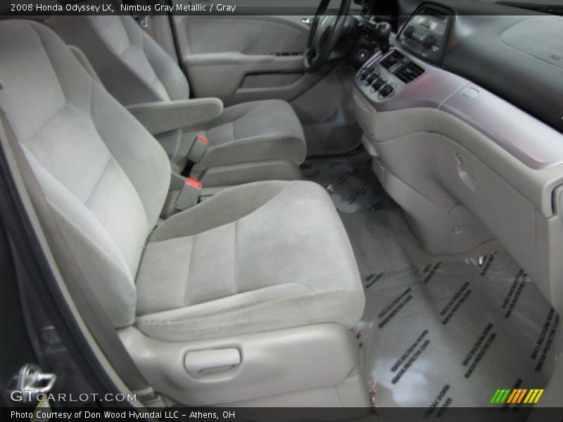 Nimbus Gray Metallic / Gray 2008 Honda Odyssey LX