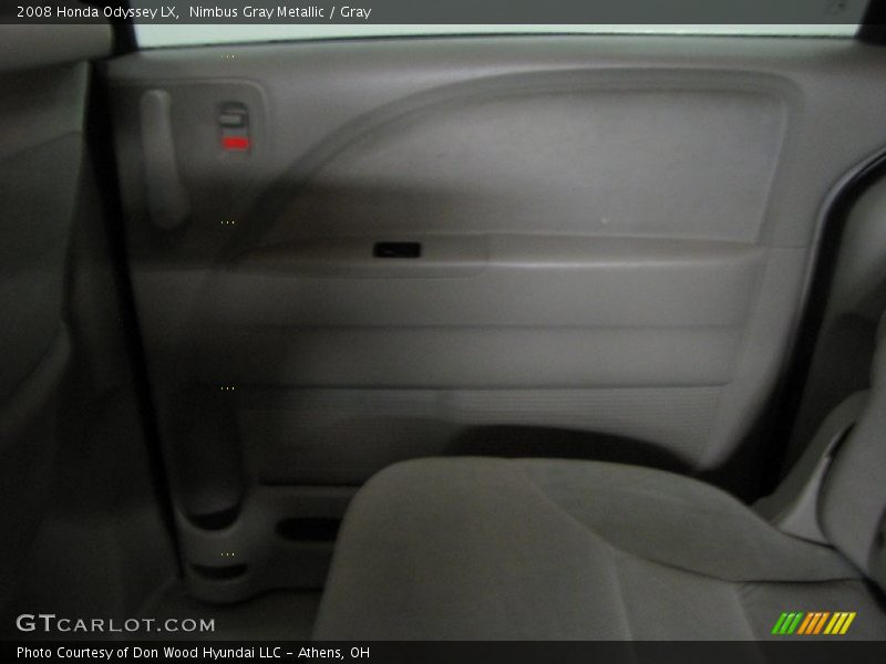 Nimbus Gray Metallic / Gray 2008 Honda Odyssey LX