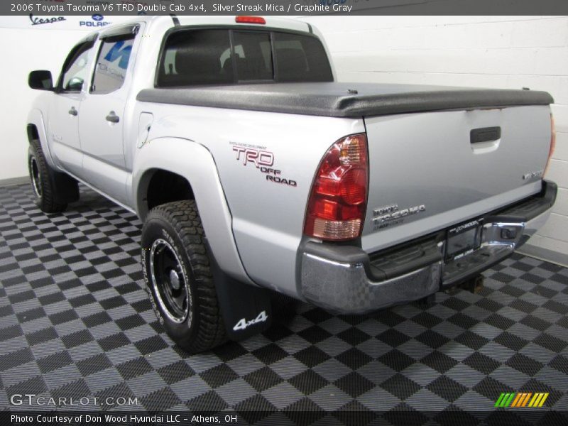 Silver Streak Mica / Graphite Gray 2006 Toyota Tacoma V6 TRD Double Cab 4x4