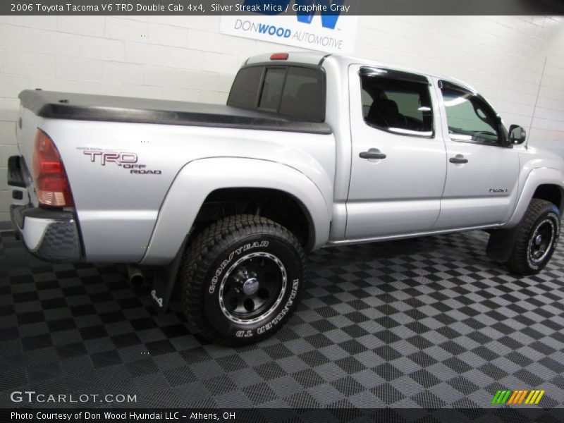 Silver Streak Mica / Graphite Gray 2006 Toyota Tacoma V6 TRD Double Cab 4x4
