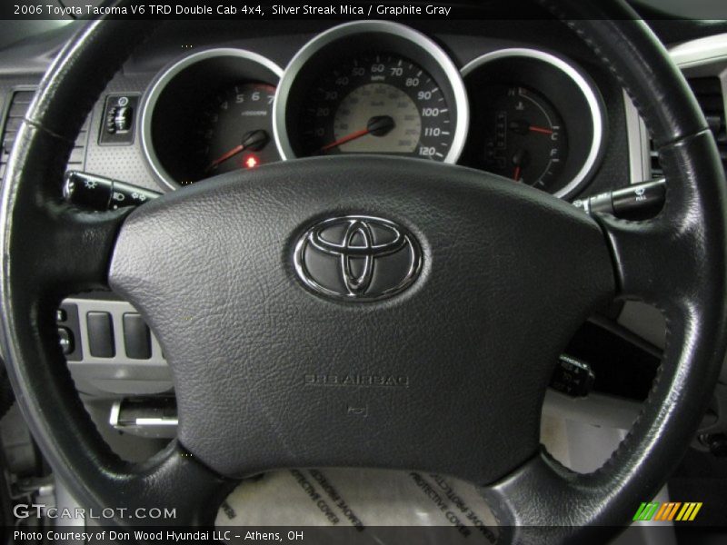 Silver Streak Mica / Graphite Gray 2006 Toyota Tacoma V6 TRD Double Cab 4x4