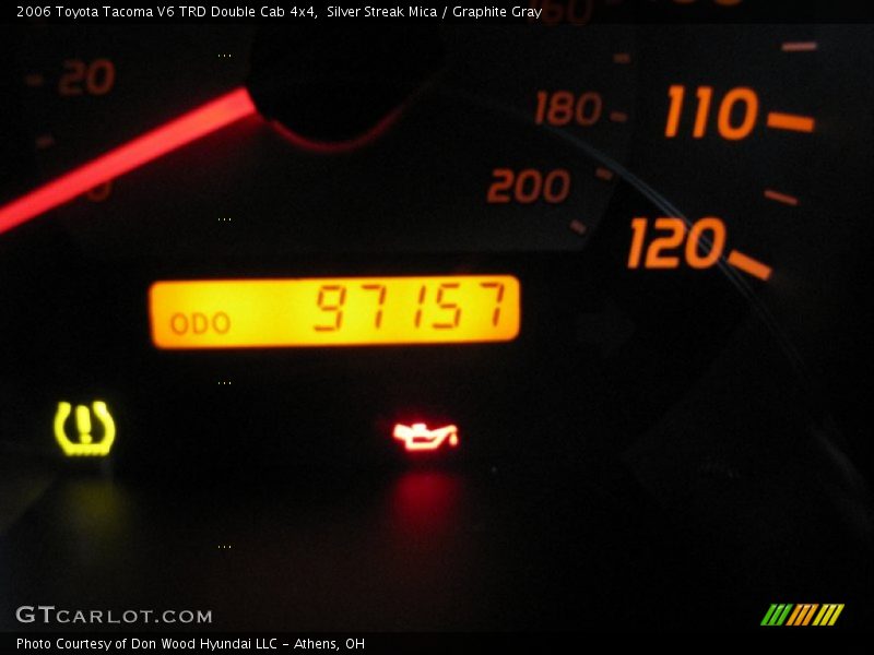 Silver Streak Mica / Graphite Gray 2006 Toyota Tacoma V6 TRD Double Cab 4x4