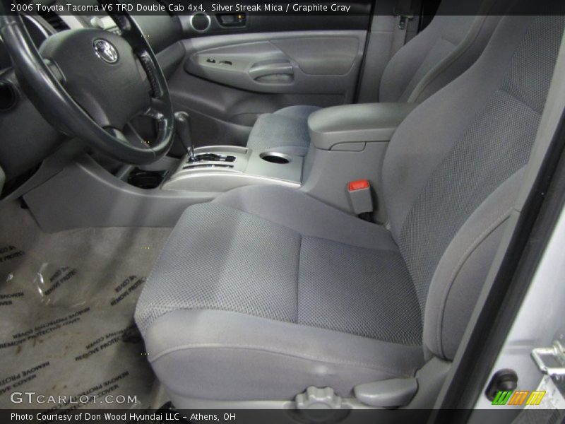 Silver Streak Mica / Graphite Gray 2006 Toyota Tacoma V6 TRD Double Cab 4x4