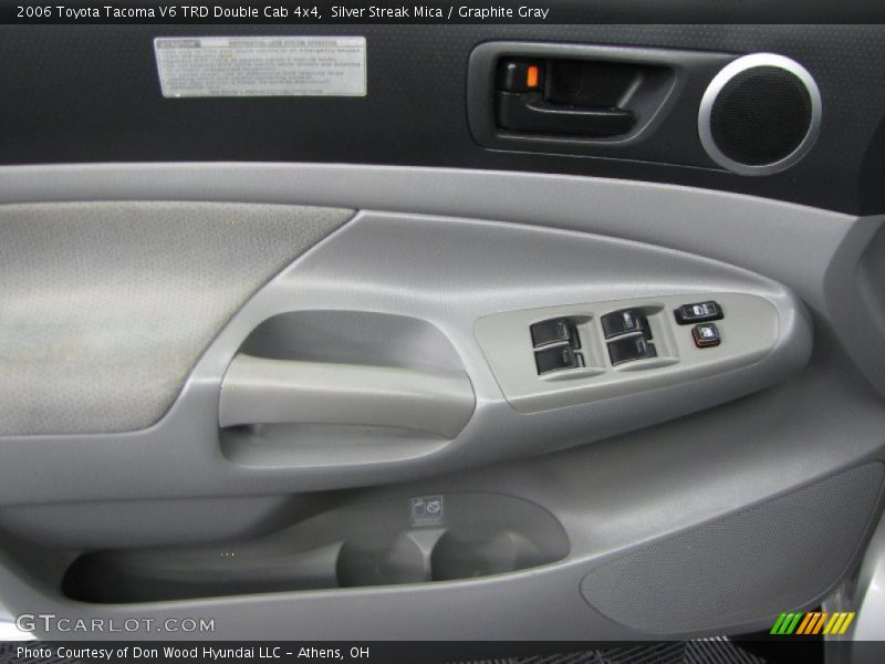 Silver Streak Mica / Graphite Gray 2006 Toyota Tacoma V6 TRD Double Cab 4x4