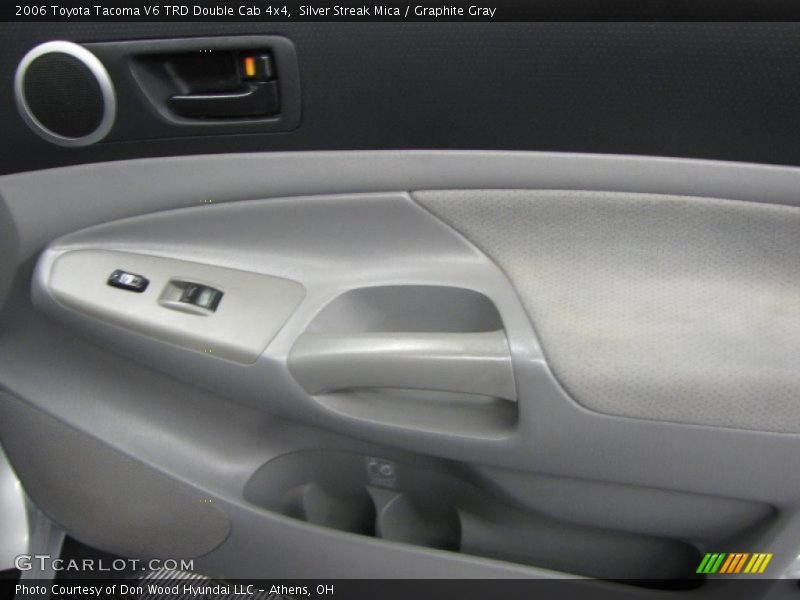 Silver Streak Mica / Graphite Gray 2006 Toyota Tacoma V6 TRD Double Cab 4x4