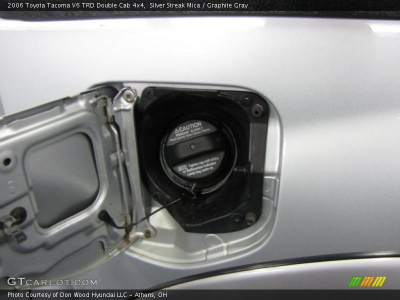 Silver Streak Mica / Graphite Gray 2006 Toyota Tacoma V6 TRD Double Cab 4x4