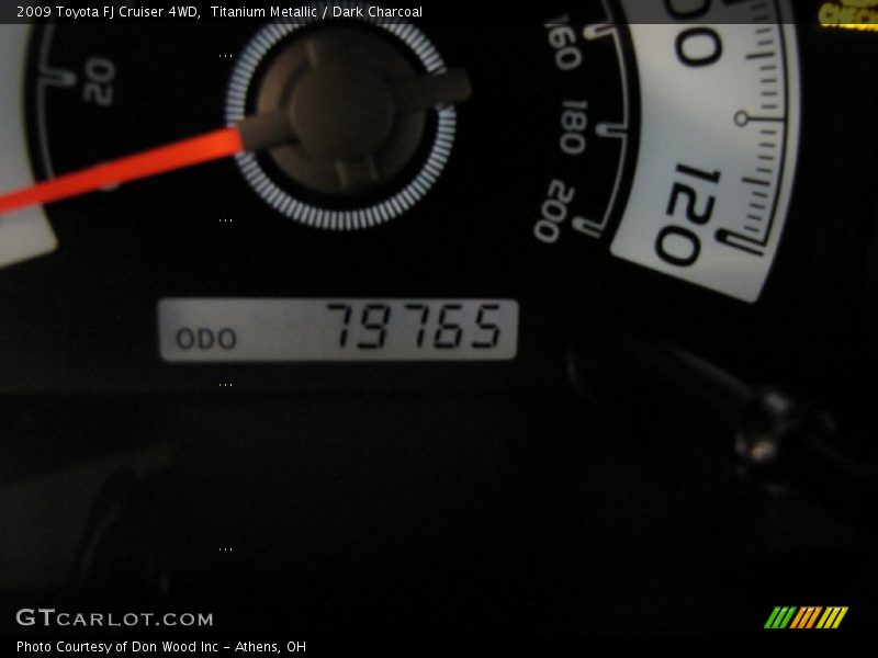 Titanium Metallic / Dark Charcoal 2009 Toyota FJ Cruiser 4WD