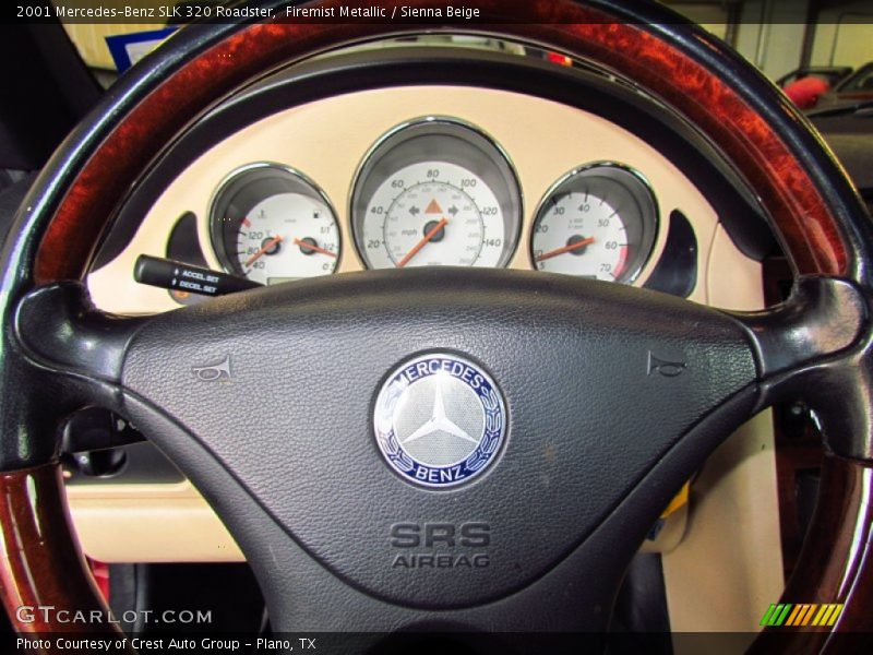 Firemist Metallic / Sienna Beige 2001 Mercedes-Benz SLK 320 Roadster