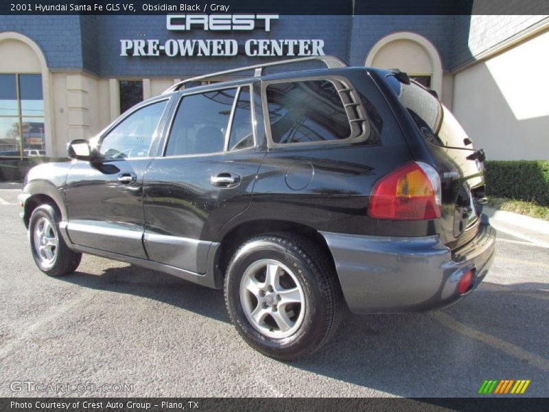 Obsidian Black / Gray 2001 Hyundai Santa Fe GLS V6