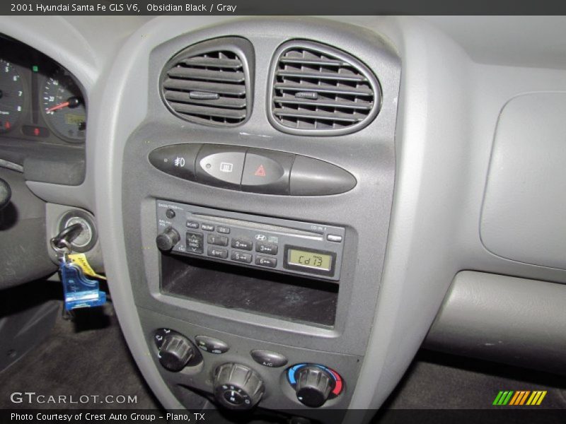 Obsidian Black / Gray 2001 Hyundai Santa Fe GLS V6