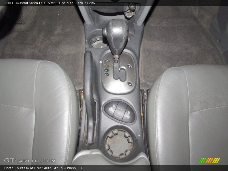 Obsidian Black / Gray 2001 Hyundai Santa Fe GLS V6