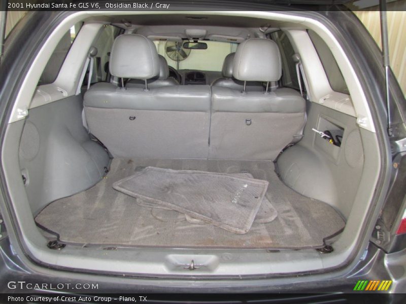 Obsidian Black / Gray 2001 Hyundai Santa Fe GLS V6