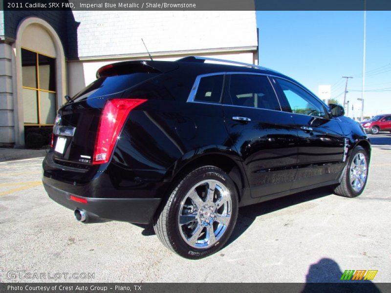 Imperial Blue Metallic / Shale/Brownstone 2011 Cadillac SRX FWD