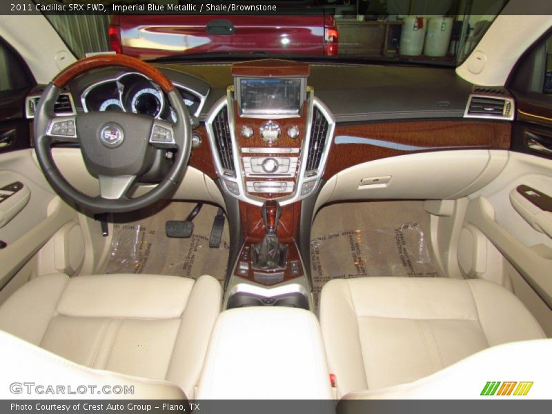 Imperial Blue Metallic / Shale/Brownstone 2011 Cadillac SRX FWD