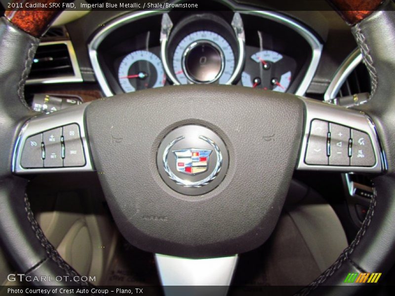 Imperial Blue Metallic / Shale/Brownstone 2011 Cadillac SRX FWD