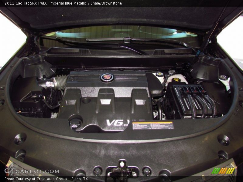 Imperial Blue Metallic / Shale/Brownstone 2011 Cadillac SRX FWD