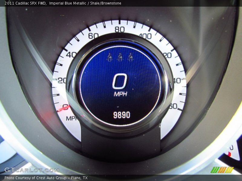 Imperial Blue Metallic / Shale/Brownstone 2011 Cadillac SRX FWD