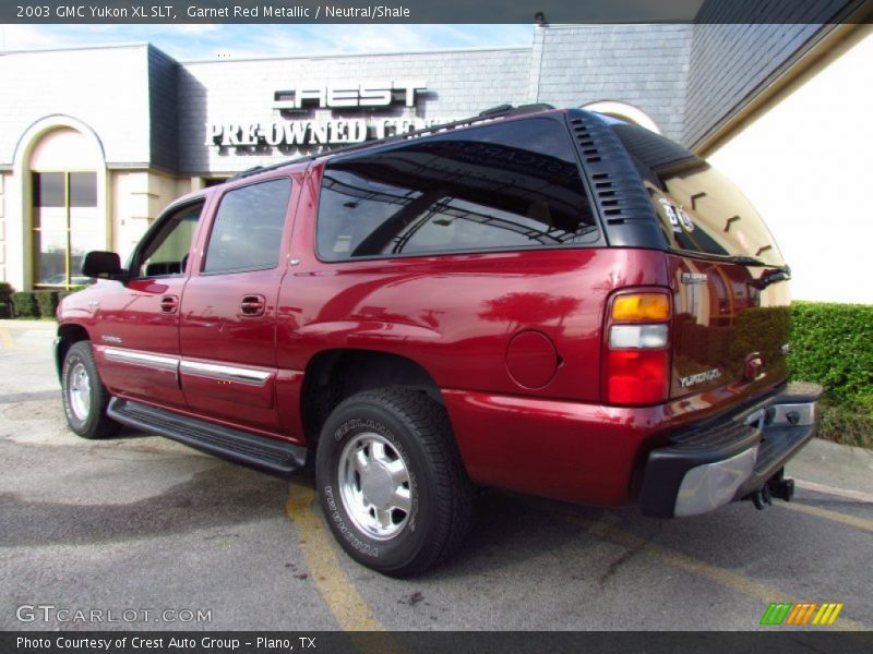 Garnet Red Metallic / Neutral/Shale 2003 GMC Yukon XL SLT