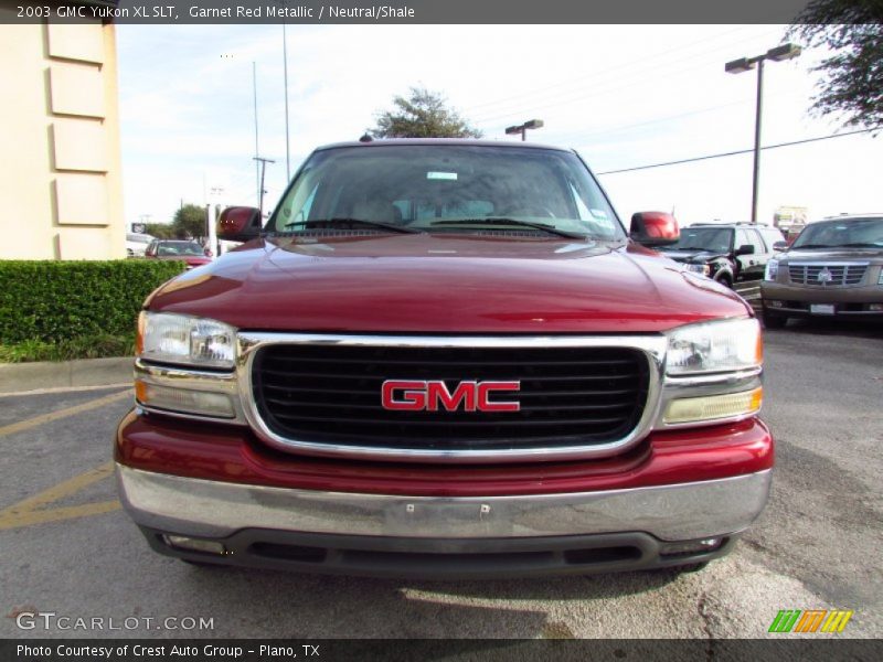 Garnet Red Metallic / Neutral/Shale 2003 GMC Yukon XL SLT
