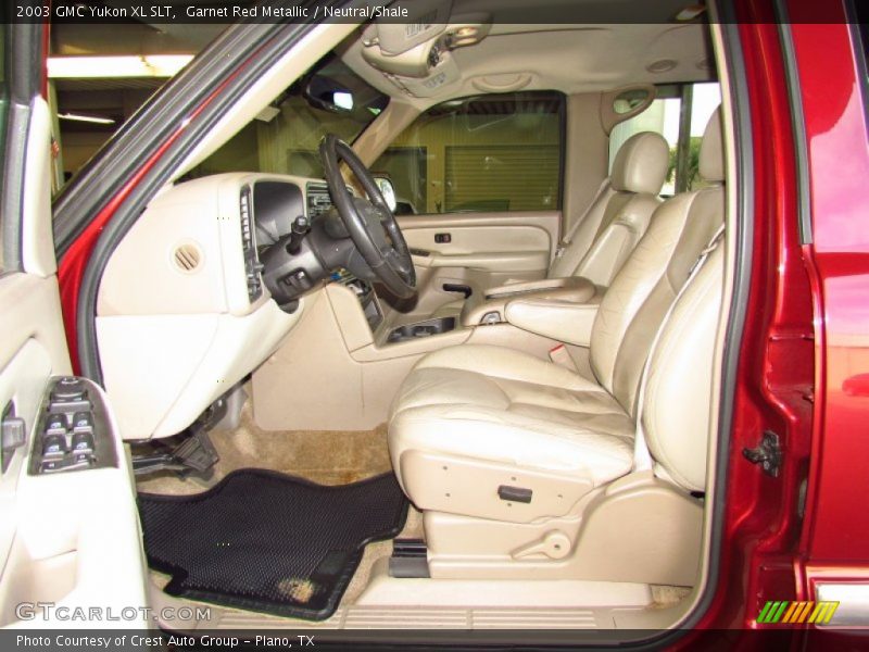 Garnet Red Metallic / Neutral/Shale 2003 GMC Yukon XL SLT