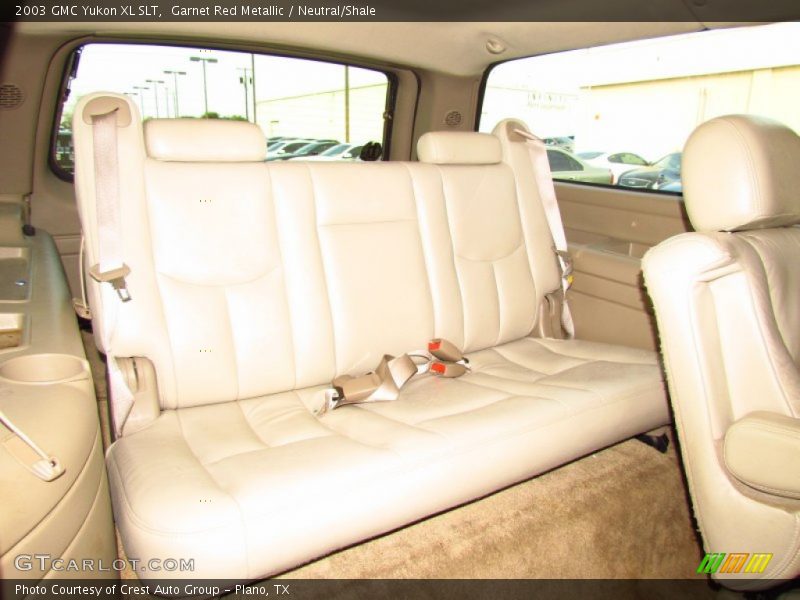 Garnet Red Metallic / Neutral/Shale 2003 GMC Yukon XL SLT