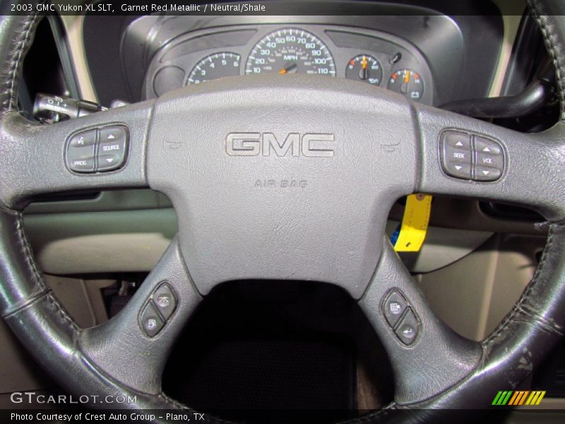 Garnet Red Metallic / Neutral/Shale 2003 GMC Yukon XL SLT