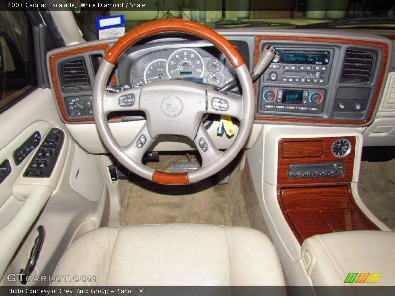 White Diamond / Shale 2003 Cadillac Escalade