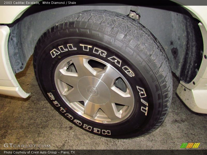 White Diamond / Shale 2003 Cadillac Escalade