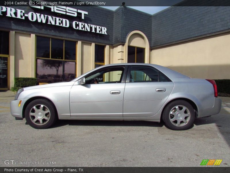 Light Platinum / Light Gray/Ebony 2004 Cadillac CTS Sedan