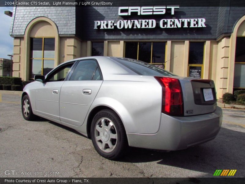Light Platinum / Light Gray/Ebony 2004 Cadillac CTS Sedan