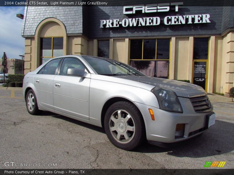 Light Platinum / Light Gray/Ebony 2004 Cadillac CTS Sedan
