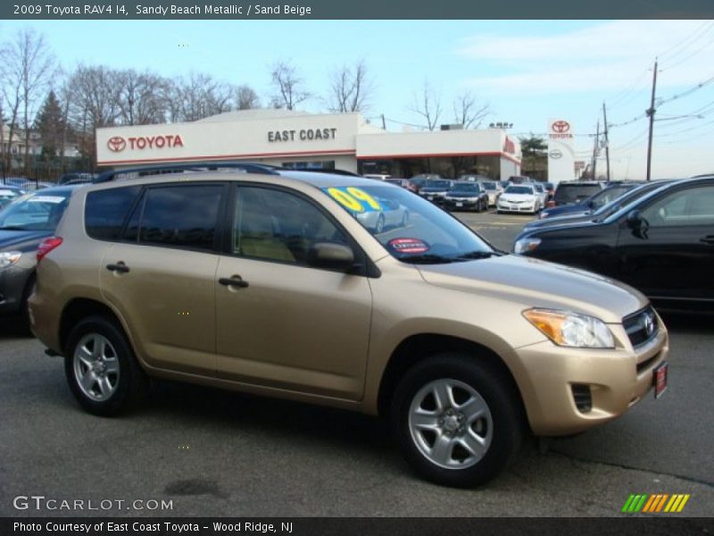 Sandy Beach Metallic / Sand Beige 2009 Toyota RAV4 I4