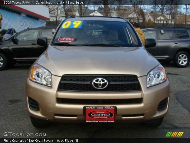 Sandy Beach Metallic / Sand Beige 2009 Toyota RAV4 I4