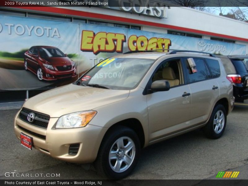 Sandy Beach Metallic / Sand Beige 2009 Toyota RAV4 I4