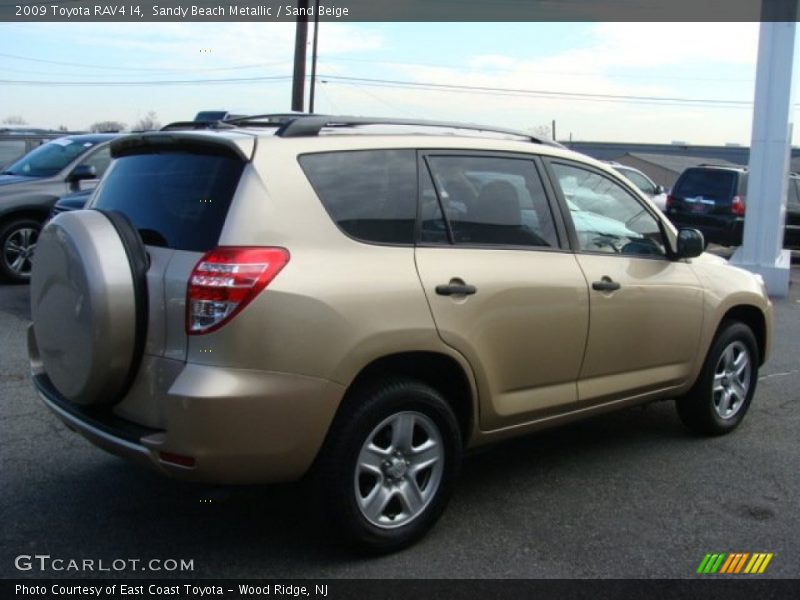 Sandy Beach Metallic / Sand Beige 2009 Toyota RAV4 I4