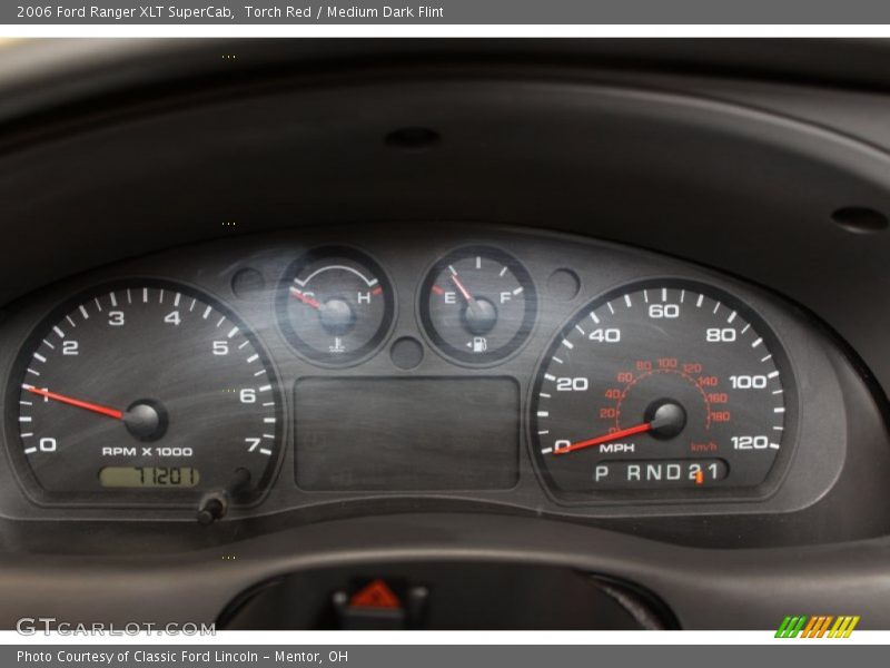 Torch Red / Medium Dark Flint 2006 Ford Ranger XLT SuperCab