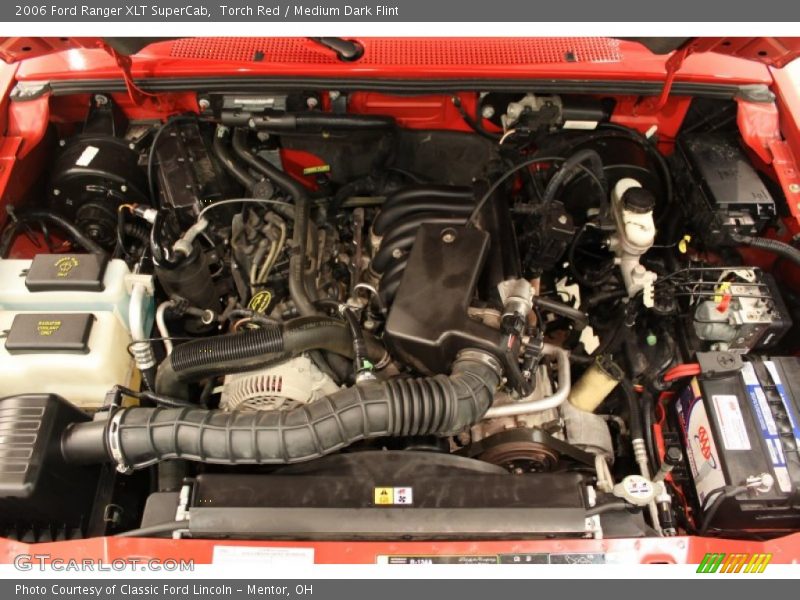 Torch Red / Medium Dark Flint 2006 Ford Ranger XLT SuperCab