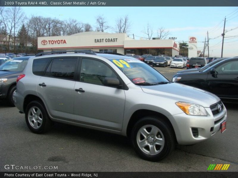 Classic Silver Metallic / Ash Gray 2009 Toyota RAV4 4WD