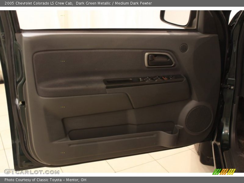 Dark Green Metallic / Medium Dark Pewter 2005 Chevrolet Colorado LS Crew Cab