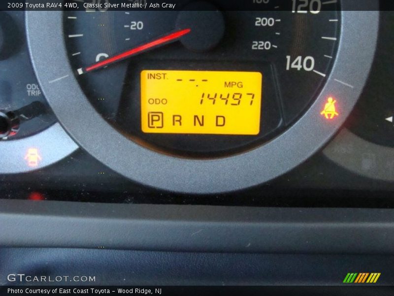 Classic Silver Metallic / Ash Gray 2009 Toyota RAV4 4WD