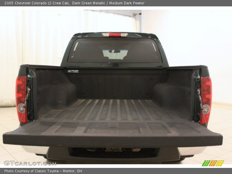 Dark Green Metallic / Medium Dark Pewter 2005 Chevrolet Colorado LS Crew Cab