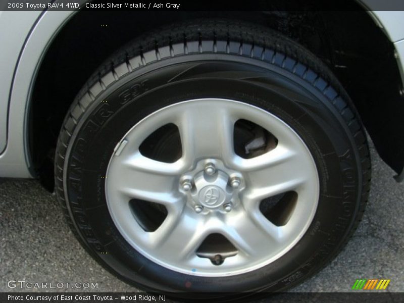 Classic Silver Metallic / Ash Gray 2009 Toyota RAV4 4WD