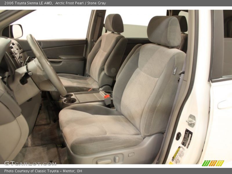 Arctic Frost Pearl / Stone Gray 2006 Toyota Sienna LE AWD